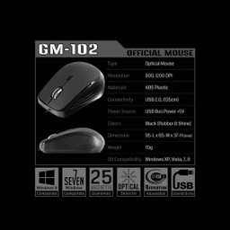 ماوس گرین مدل GM-102