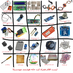 کیت ماژولار خانه هوشمند مهندسیکا مدل ریموت کنترلی smart_home