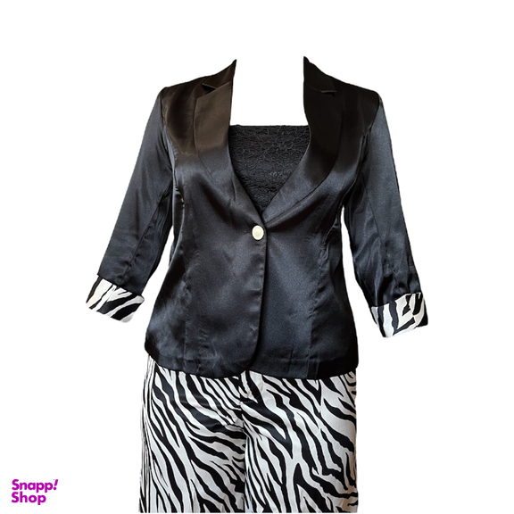 ست کت و شلوار زنانه ویولت کد 002 رنگ مشکی