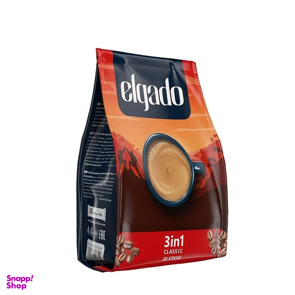 کافی میکس 3×1 الگادو بسته 20 عددی