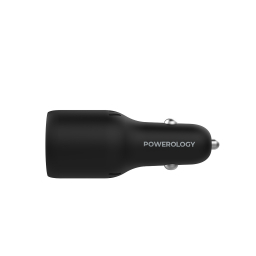 شارژر فندکی 65 وات پاورولوژی مدل Dual Port