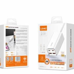 شارژر رومیزی 65 وات الدینیو مدل A4610C