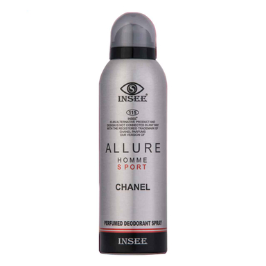 اسپری مردانه اینسی مدل Allure حجم 200 میلی لیتر