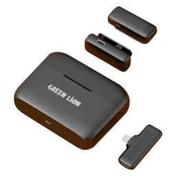 میکروفون بی سیم یقه ای گرین لاین مدل 2IN1 Wireless Microphone Lightning