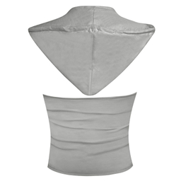 کراپ تاپ کلاه دار زنانه ماییلدا مدل 5260-259 رنگ طوسی