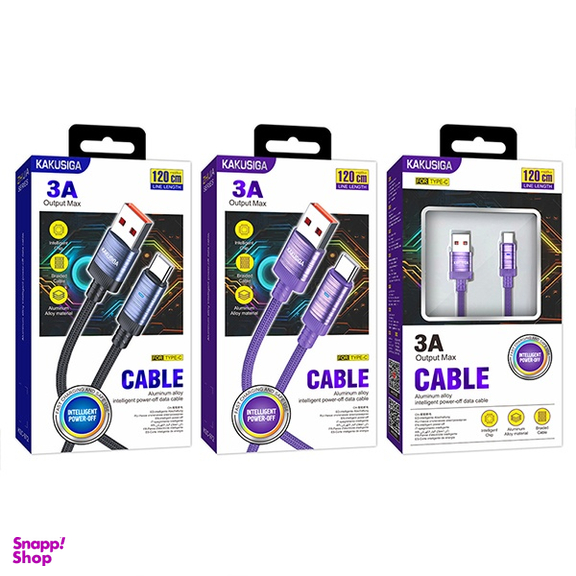 کابل USB به Type-C کاکوسیگا مدل KSC-972 طول 1.2 متر