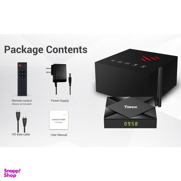 اندروید باکس تانیکس مدل TX6S - 4/64