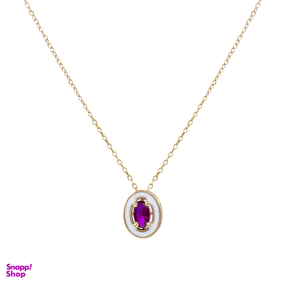 گردنبند طلا 18 عیار زنانه گلد گالری لیبرا مدل مینا