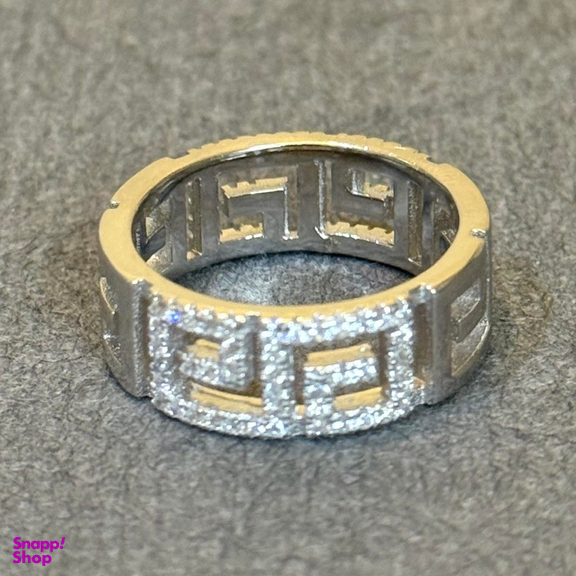 انگشتر نقره زنانه گیرا مدل مینیمال G341
