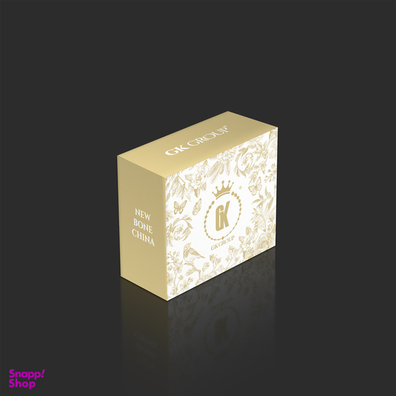 نمکدان گلدکیش طرح لوتوس کد GK701103-1 بسته 2 عددی