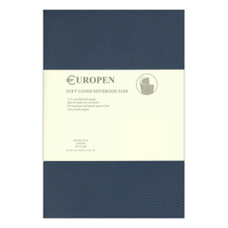 دفتر 60 برگ یوروپن مدل Soft Cover Notebook Slim