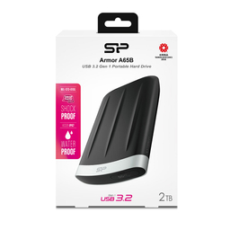هارد اکسترنال سیلیکون پاور مدل A65 Bk SP ظرفیت 2 ترابایت