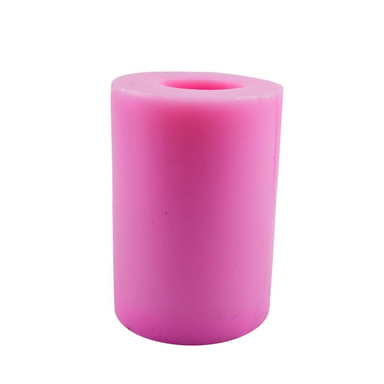 قالب سيليكونى شمع مدل دسته گل لاله رنگ صورتی