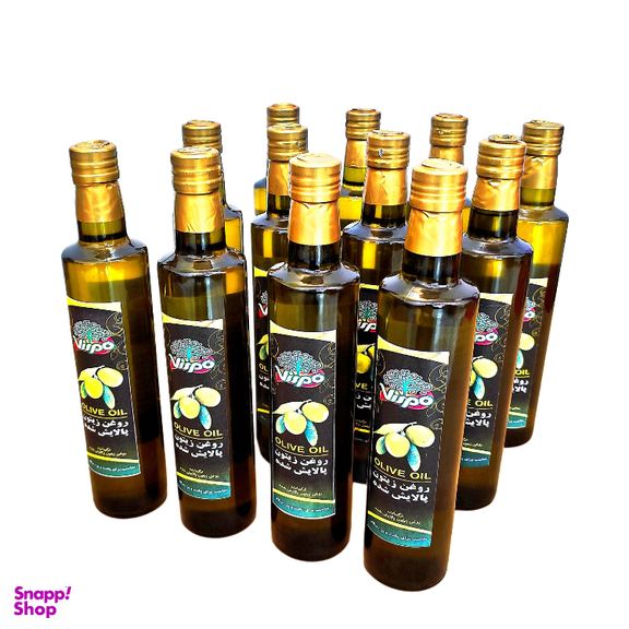 روغن زیتون پالایش شده ویسپو حجم 0.5 لیتر بسته 12 عددی