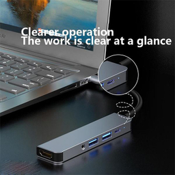 هاب 5 پورت USB-C مدل BYL-2009