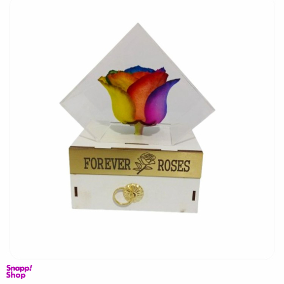 گل خشک رز جاودان کد 504