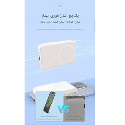 پاوربانک جووی کد JP-331 ظرفیت 10000 میلی‌ آمپر ساعت