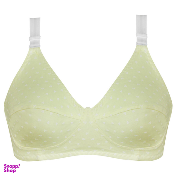 سوتین زنانه ماییلدا مدل بدون فنر کد 5039 رنگ زرد