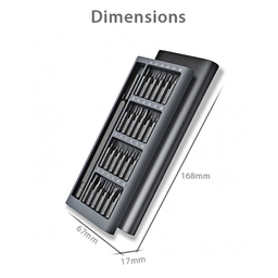 ست پیچ گوشتی و سری پیچ گوشتی شیائومی مدل MJJXLSD002QW مجموعه 25 عددی