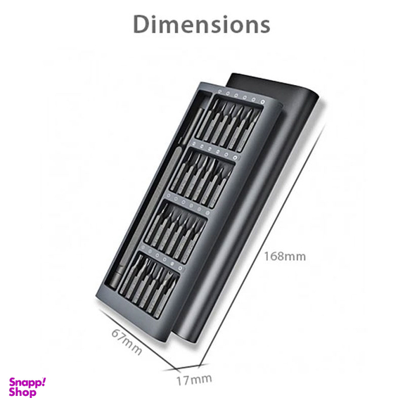 ست پیچ گوشتی و سری پیچ گوشتی شیائومی مدل MJJXLSD002QW مجموعه 25 عددی