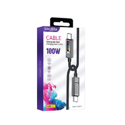 کابل شارژ Type-C کاکوسیگا مدل KSC-986 طول 1.2 متر