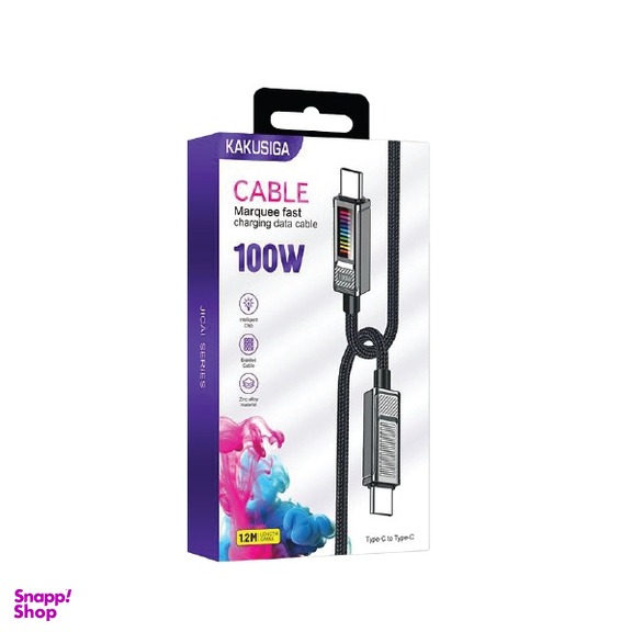 کابل شارژ Type-C کاکوسیگا مدل KSC-986 طول 1.2 متر
