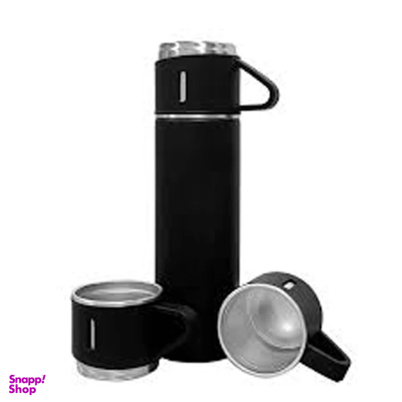 فلاسک مدل کادویی Vacuum Flask Set گنجایش 0.5 لیتر به همراه لیوان