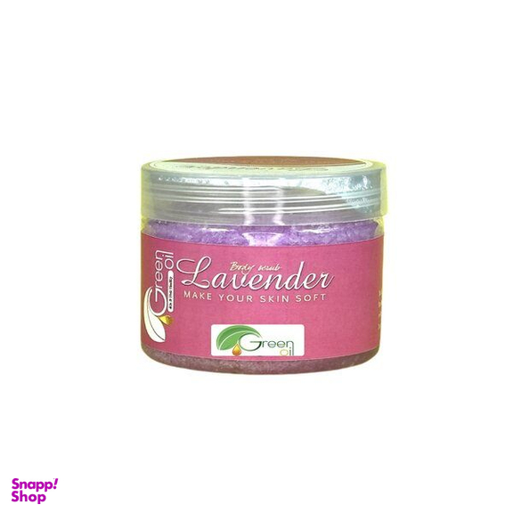 اسکراب بدن گرین اویل مدل لاوندر وزن 250 گرم