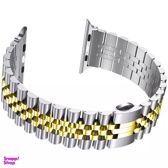 بند ساعت هوشمند طرح رولکس پنج بید مناسب اپل واچ