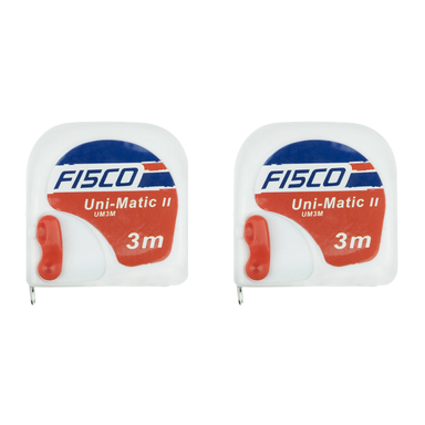 متر 3 متری فیسکو مدل uni-matic2 بسته 2 عددی
