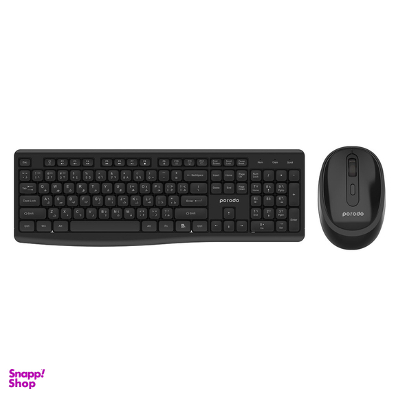 ست کیبورد و ماوس بی سیم پرودو مدل PD-W24KBM