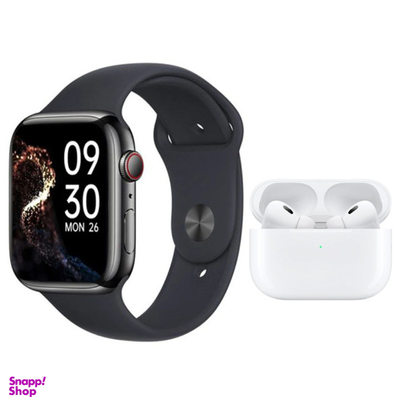ساعت هوشمند ویسمی مدل wisme-x15 سایز 45 میلی متر به همراه بند سیلیکونی و هدفون