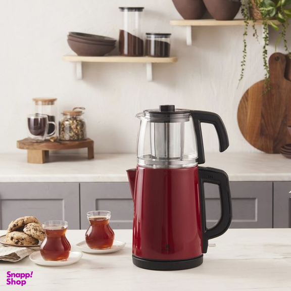 چای ساز کاراجا مدل Tea Glass 2in1