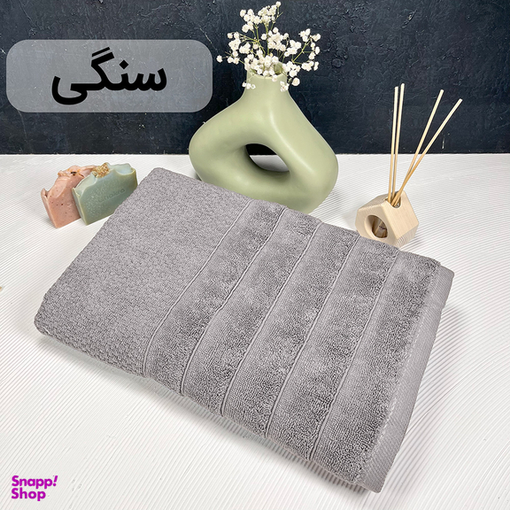 حوله حمام دنیز طرح پینار سایز 100×155 سانتی متر