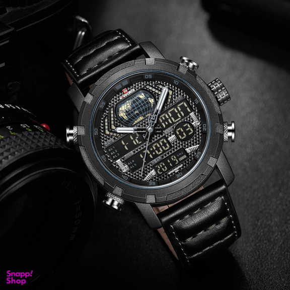 ساعت مچی عقربه ای مردانه نیوی فورس مدل 9160 BGYB