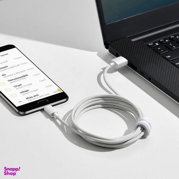 کابل USB به MicroUSB بیسوس مدل TZCAMZJ-02 طول 1.5 متر مجموعه 2 عددی