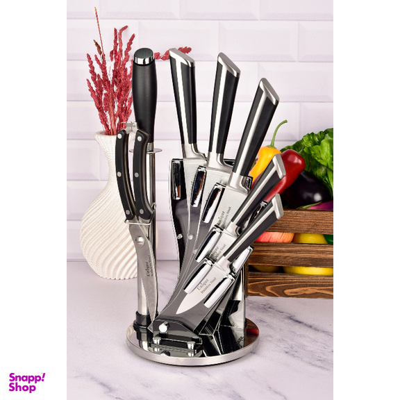 سرویس چاقو آشپزخانه 8 پارچه یونیک طرح 3 کد 5500