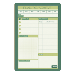 مگنت یخچال لاژید مدل پلنر روزانه کد MGNT063 سایز 20×30 سانتی متر