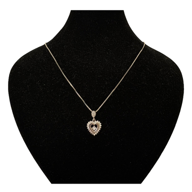 گردنبند نقره زنانه گیرا مدل قلب کد G1035