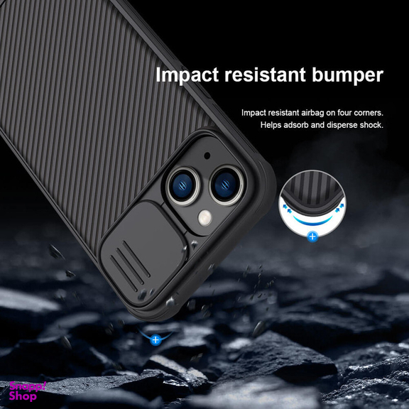 کاور نیلکین مدل Cam Shield Pro مناسب برای گوشی موبایل اپل iPhone 13 / 14