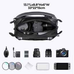 کیف کمری دوربین کی‌ اند اف مدلچ K&F 13-157 waist bagv4