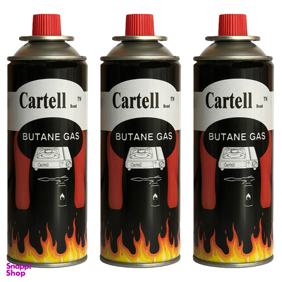 کپسول گاز مسافرتی کارتل کد CG-03 بسته 3 عددی