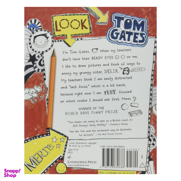 کتاب The Brilliant World of Tom Gates اثر Liz Pichon نشر معیار علم