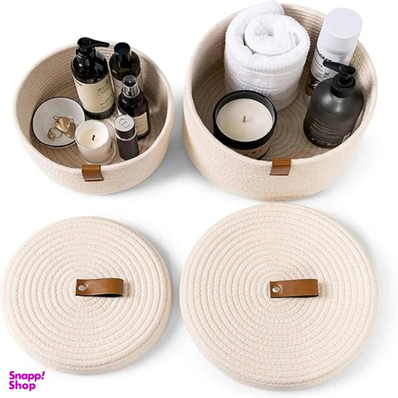 سبد کپو بافی مدل p5 مجموعه 3 عددی