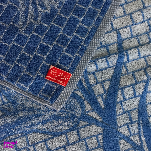 حوله دستی هنر طرح لاله سایز 75x40 سانتی‌متر