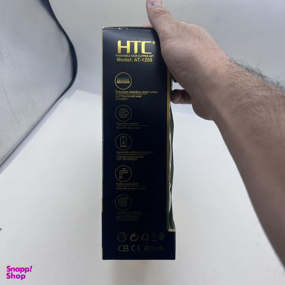 ماشین اصلاح موی بدن و سر و صورت اچ تی سی مدل AT1208