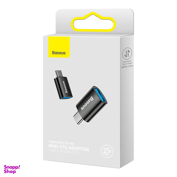 مبدل USB-C به USB3.1 باسئوس مدل Ingenuity Series Mini OTG Adaptor ZJJQ000001