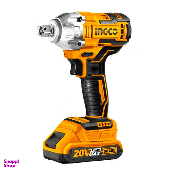 بکس ضربه ای شارژی 20 ولت اینکو مدل CIWLI2038 درایو 1/2 اینچ