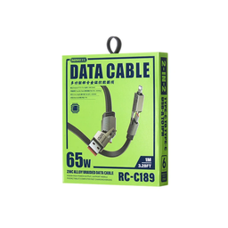 کابل Type-C/USB به Type-C/Lightning ریمکس مدل RC-C189 طول 1 متر