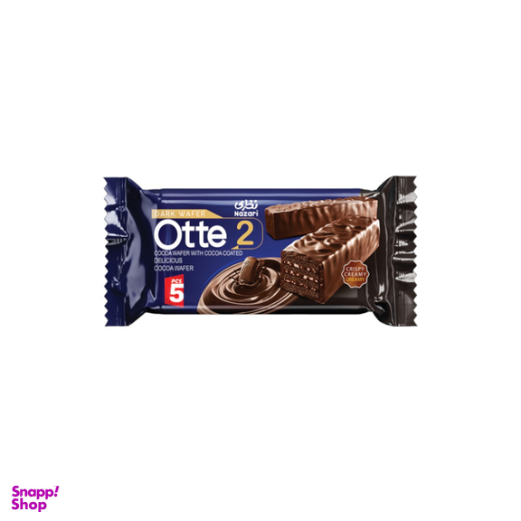 ویفر کرم دار شکلاتی نظری وزن 45 گرم بسته 24 عددی